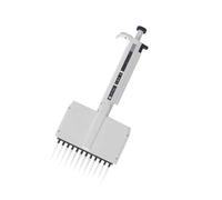 Pipetta da laboratorio Pipetta a 8 canali Pipetta multicanale a 12 canali Micropipetta digitale regolabile manuale da laboratorio(12 Channels 0.5-10ul)