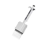 Pipetta da laboratorio Pipetta multicanale Attrezzatura da laboratorio Manuale Micropipetta digitale regolabile 8 canali Pipetta 12 canali(8 Channels 50-300ul)