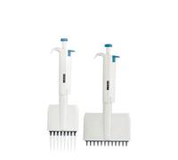 Pipetta multicanale 1PC Micropipetta accurata e calibrata Pipettatrice meccanica a volume regolabile 8/12 canali Impostazione precisa del volume(8 Channels 5-50ul)