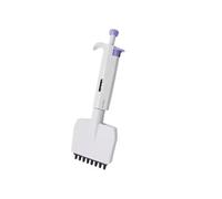 Pipetta multicanale a 8/12 canali regolabile manualmente MicroPipetta 121°C Pipetta da laboratorio(8 channel100-1000ul)