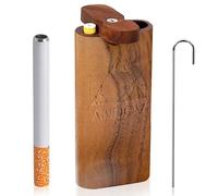 Pipetta per Fumare Erba Porta Pipa accessori Fumatori Kit One Hitter Smoking Fumatore con Scatola Coperchio e Gancio per Pulizia e Levigatura