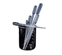 Pipetta Pipetta da laboratorio Contagocce Pasteur graduato monouso in plastica Polietilene(5ml 100pcs)