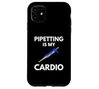 Pipettare è il mio cardio - Biologia divertente, scienza divertente, DNA Custodia per iPhone 11