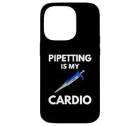 Pipettare è il mio cardio - Biologia divertente, scienza divertente, DNA Custodia per iPhone 14 Pro