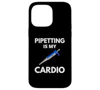 Pipettare è il mio cardio - Biologia divertente, scienza divertente, DNA Custodia per iPhone 14 Pro Max