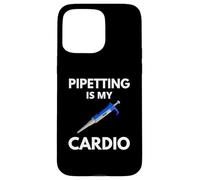 Pipettare è il mio cardio - Biologia divertente, scienza divertente, DNA Custodia per iPhone 15 Pro Max