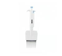 Pipettatore da Laboratorio, Pipetta multicanale regolabile da 8 a 12 canali Micropipetta in plastica completamente sterile(8 channel 5-50ul)