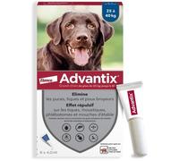 Pipette antiparassitarie ADVANTIX 6 - Per cani di grossa taglia oltre 25 kg
