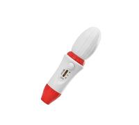 Pipette Controller Levo Pipettor manuale ad alta capacità Pompa Pette (0,1-100 ml) con filtro idrofobico da 3,0 um(Rot)