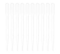 Pipette di trasferimento monouso, 100 pezzi da 3 ml in polietilene LDPE, pipette di plastica confezionate singolarmente for il trasferimento di liquidi for laboratorio, chimica, trasparenti(3ml)