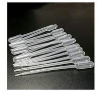 Pipette Pasteur in plastica da 0,2 ml a 10 ml, 300 pezzi/lotto, for trasferimento e contagocce, utilizzate in laboratorio(0.2ml)