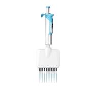 Pipette Pipetta, Micropipetta Regolabile 10-100ul/30-300ul Completamente Manuale A 8 Canali Da Laboratorio,Laboratorio(8 Channel 0.5-10ul)