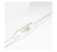 Pipette volumetriche da 1/2/3/5 ml in vetro di classe A con un segno e attrezzatura da laboratorio Attrezzature da laboratorio