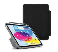 PIPETTO Custodia con supporto 5 in 1 resistente Origami No2 Pencil Shield per Apple iPad 10a generazione (2022) - Nero