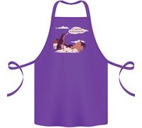 Pipì Cane IN Montagna Divertente Cotone Grembiule 100% Biologico