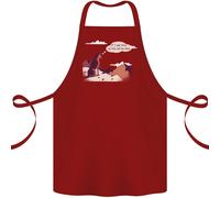 Pipì Cane IN Montagna Divertente Cotone Grembiule 100% Biologico