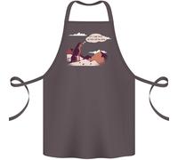 Pipì Cane IN Montagna Divertente Cotone Grembiule 100% Biologico