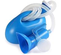 Pipì portatile, contenitore di plastica per pipì, Orinatoio maschile portatile, bottiglie for urina maschile anti-rovesciamento, bottiglia universale portatile da 2000 ml