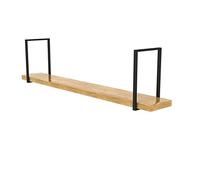 Pipi Zhu Portabottiglie - Supporto per Fiori Decorativo, Supporto per Piante da Soffitto Nero, Portabottiglie in Stile Europeo Sospeso a Strato Singolo, Può Sopportare una Mensola Galleggiante da 70