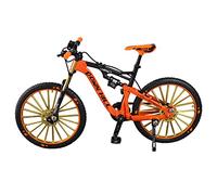 Pipicat - Modello da bicicletta, in lega di zinco 1:10 Simulare il modello di bicicletta da equitazione, decorazione da tavolo da ufficio a casa, modello di mini bicicletta giocattolo per bambini e