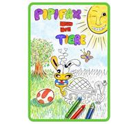 PIPIFAX und die Tiere - das Ausmalbuch: Kinder-Ausmalbuch mit Vorlesegeschichte über Freundschaft, Hilfsbereitschaft und gute Taten