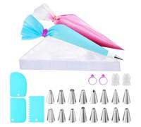 Piping Bags and Tips Set - 16 Pieces Cake Decorating Tips