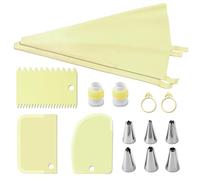 Piping Bags and Tips Set - Icing Bags and Tips Set | Piping Bag Tipss Set | 15 pezzi Icing & Pipinng Tiips | Reusable Pipiing Bag Tipss Sets|Cake Decorating Frosting Pipiing Kit for Decorative Cakes