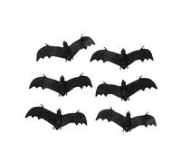 Pipistrelli decorativi in gomma per Halloween