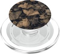 Pipistrelli vampiri Swarm Classic Gothic Black Spooky Cottagecore PopSockets PopGrip per MagSafe