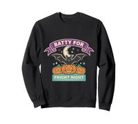 Pipistrello di Halloween - Batty for Spaventoso Notte Felpa