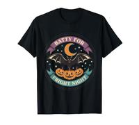 Pipistrello di Halloween - Batty for Spaventoso Notte Maglietta