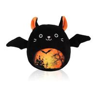 Pipistrello di peluche, carino peluche con grandi orecchie e piccole ali, Halloween Decorazione Domestica Creativa per Sedia da Ufficio Divano Letto, Animali Giocattolo Regalo Per Bambini(23cm)