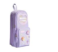 pipisweet 1 pz Kawaii Astucci di Grande Capacità di Tela Matita Sacchetto Del Sacchetto Del Sacchetto Del Supporto Scatola per Le Ragazze Stud, Dolce Cone Girl, Taglia unica