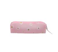 pipisweet 1 pz Kawaii astuccio trasparente margherita regalo estuches scuola matita scatola matita astuccio astuccio forniture scolastiche cancelleria, Recinzione, Taglia unica