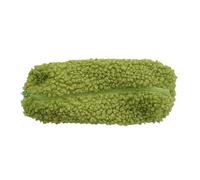 pipisweet 10 pz/20 pz astuccio in lana di agnello portapenne in peluche kawaii borse con cerniera cosmetici trucco organizzatore sacchetto scuola ufficio forniture di cancelleria, Verde chiaro, *10