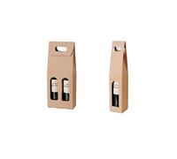 pipisweet 5-10pcs Veloce Spedizione Kraft Sacchetti di Vino di Carta Pacchetto Oliver Bottiglia di Olio Supporto Regalo, 1 bottiglia, 5 pz