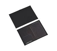 pipisweet Custodia protettiva per passaporto da viaggio stampata con mappa dell'aeroplano Copertina protettiva per passaporto in PU Porta passaporto ID Cover Accessori da viaggio, Nero , Taglia unica