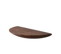 pipisweet Mensola semicircolare da parete in legno massello, da appendere alla parete, per proiettore, scaffale, decorazione per la casa (A-m)