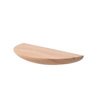 pipisweet Mensola semicircolare da parete in legno massello, da appendere alla parete, per proiettore, espositore per riporre oggetti, decorazione per la casa (B-s)