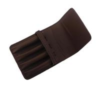 pipisweet Portapenne fatto a mano in PU per 4 penne con motivo coccodrillo astuccio in pelle astuccio per cancelleria scuola forniture per ufficio, 001-5, Taglia unica