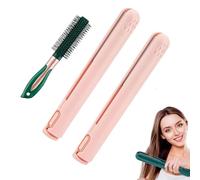 Pipiup Curling Iron, Pipiup Mini Dual Purpose Curling Iron, Minilocke 2 in 1 Mini Straightener Flat Irons, For Short and Long Hair for Travel (Pink) (2 Pink)