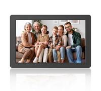 PiPivision Cornice digitale da 20,3 cm, cornice elettronica USB o SD, display HD con telecomando, supporto video e musica, presentazioni, montaggio a parete, per anziani