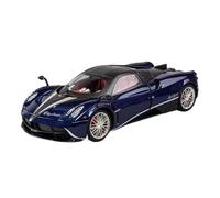 PIPJLCGE Mini modellino di auto in miniatura in scala 1:18 per Pagani China Dragon, modellino di auto in lega di metallo, decorazione squisita per soggiorno in scala 1:18 (blu)