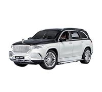 PIPJLCGE Replica in miniatura di auto modello 1:24 per Benz Maybach Gls600 modellino in miniatura in lega di simulazione auto squisiti ornamenti decorativi da collezione in scala pressofuso (bianco)