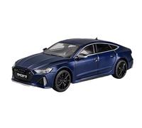 PIPJLCGE Veicoli A Motore Miniatura 1:24 for AUDI RS7 Modello Di Auto In Lega Friction Power Metal Model Car Collection Display Macchinina Modellino Di Auto Finito(Size:Blue)