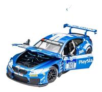 PIPJLCGE Veicoli A Motore Miniatura 1:24 for BMW M6 GT3 M4 Le Mans Racing Scala In Lega Modello Di Auto Pressofuso Modello Finito Di Auto Souvenir Macchinina Modellino Di Auto Finito (Size : F)