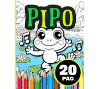 Pipo: Smart Coloring Book - Easy Math for Kids (Ages 4-8)