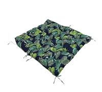 PIPOEI Cuscini per Altalena 2 posti Impermeabile con Schienale Separati, Cuscino per Panchina da Giardino con Lacci per Cortile, Mobili da Giardino 05