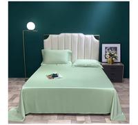 PIPOEI Lenzuolo da Letto in Raso Tencel a 80 Fili - Lino Jersey Liscio su Entrambi i Lati - qualità Jersey rinfrescante - Traspirante e Delicato sulla Pelle 16,245 * 250cm