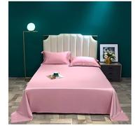 PIPOEI Lenzuolo da Letto in Raso Tencel a 80 Fili - Lino Jersey Liscio su Entrambi i Lati - qualità Jersey rinfrescante - Traspirante e Delicato sulla Pelle 07,245 * 250cm